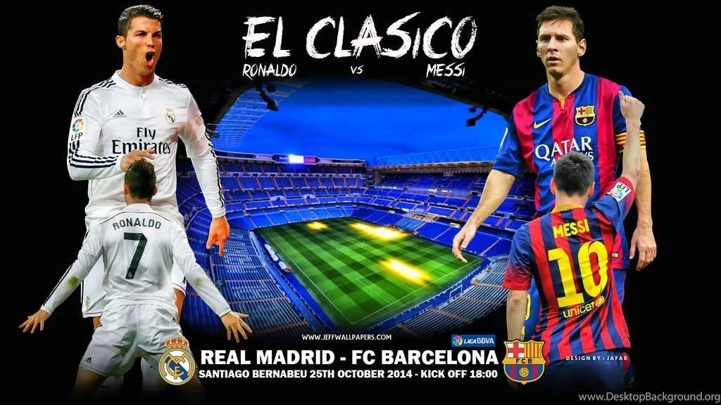 El Clasico Wallpaper with Ronaldo vs Messi.jpg