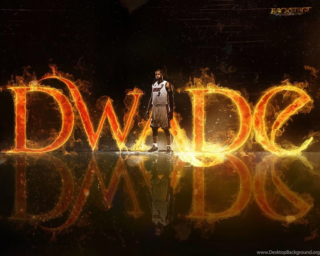 Dwyane Wade Burning Wallpapers