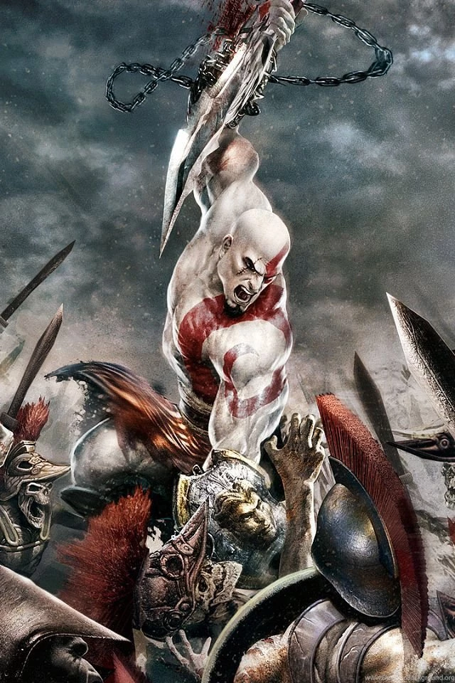 God Of War iPhone 4s Wallpapers Download