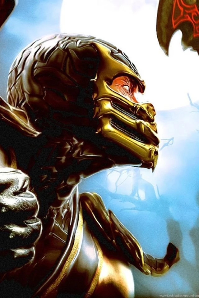 Download Wallpapers 640x960 Mortal Kombat, God Of War, Fist ...