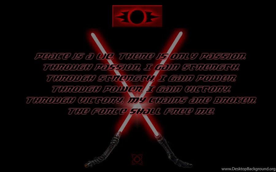 Gallery For   Code Of The Sith Wallpapers