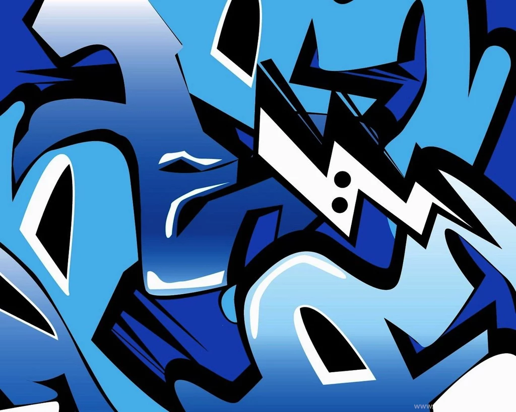 Blue 3d Graffiti Wallpapers ImgMob