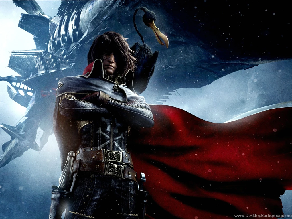 SPACE PIRATE CAPTAIN HARLOCK Fantasy Pirates Adventure Anime Manga ...