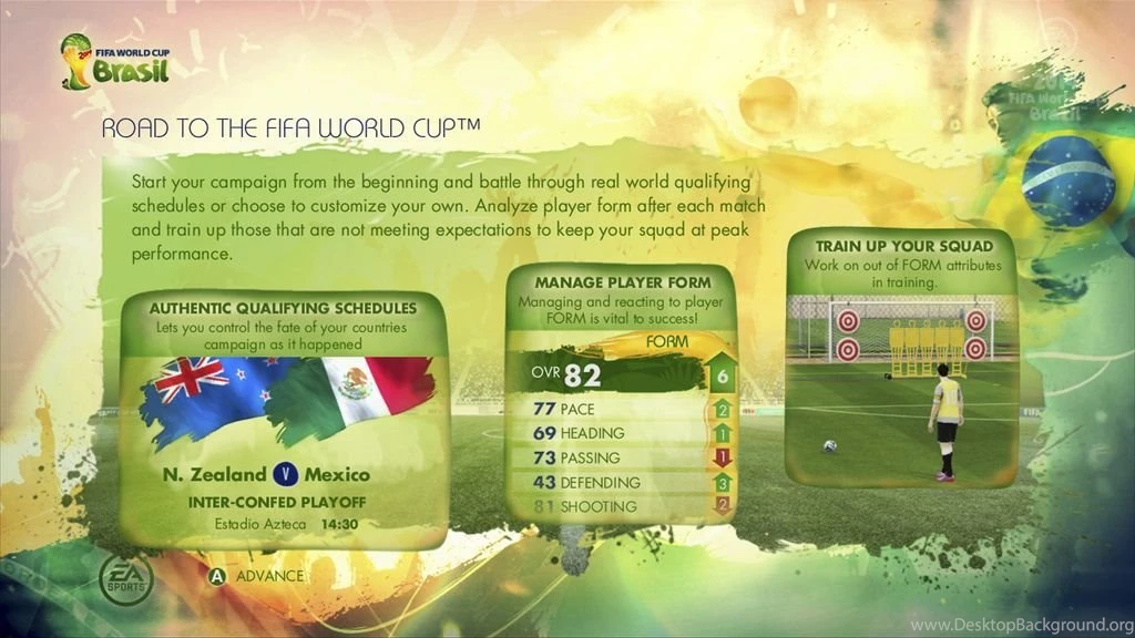 2014 FIFA World Cup Brazil Desktop Wallpapers