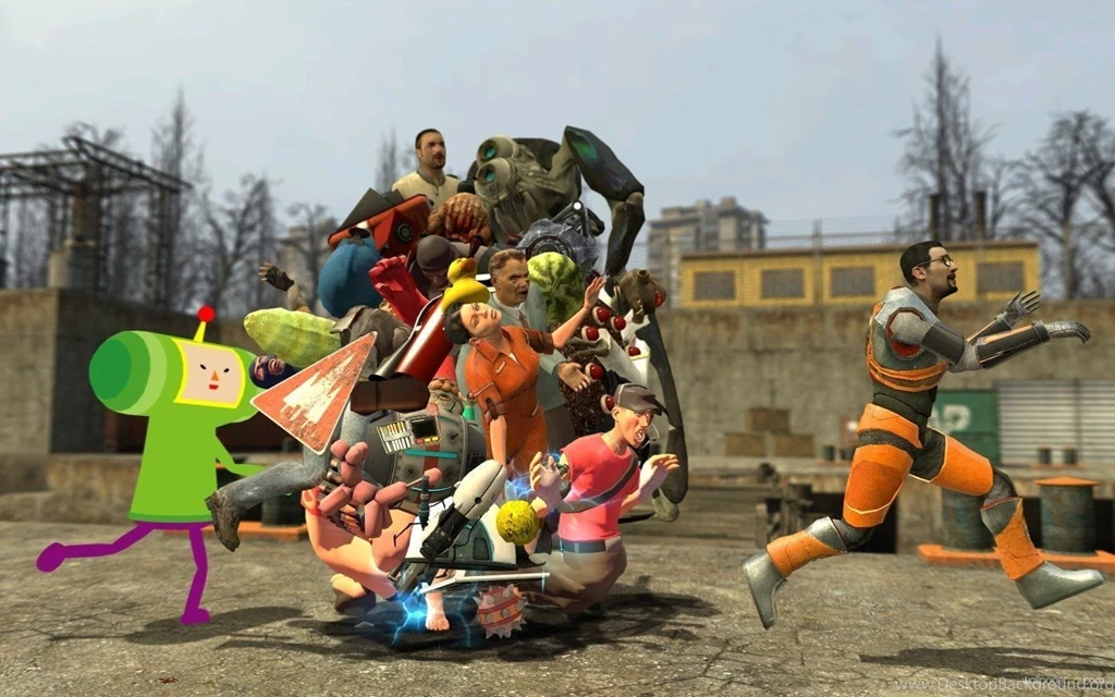 Download Katamari Against Valve Widescreen Wallpaper—Free Wallpapers