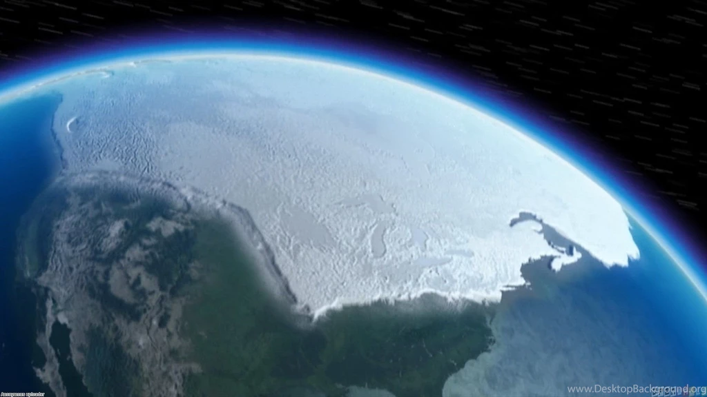 North Pole From Space Wallpapers