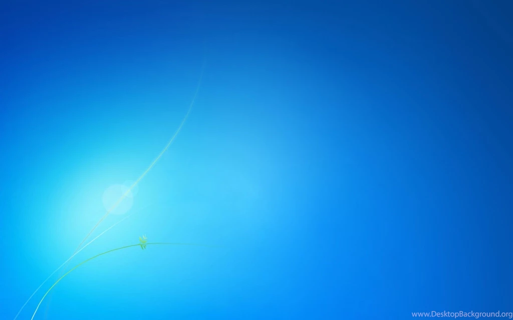 A Simple Blue Win7 System Wallpapers Auto Desktop Backgrounds ...