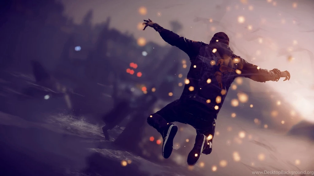 Delsin Floating Via Powers, InFAMOUS Second Son 1920x1080 Full ...