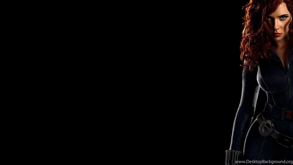 Women Scarlett Johansson Actress Black Widow Iron Man 2 Black ...