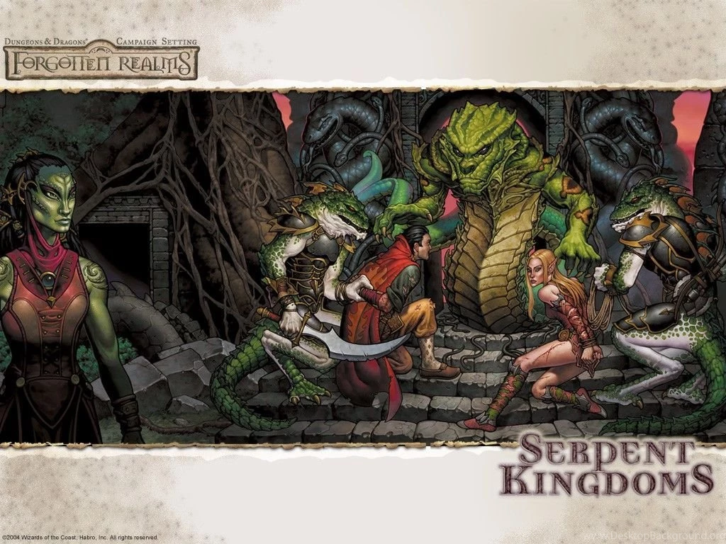 Wallpapers Fantasy My Free Forgotten Realms Serpent 1024x768 ...