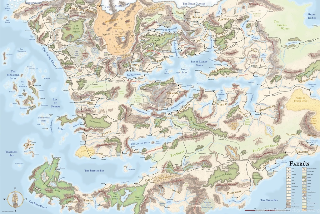 FORGOTTEN REALMS Dungeons Dragons Fantasy Board Rpg Wallpapers ...