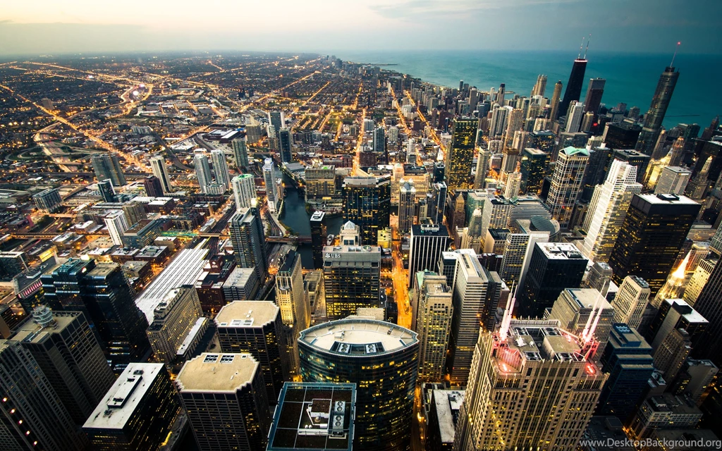 Downtown Of Chicago, USA Wallpapers And Images   Wallpapers ...