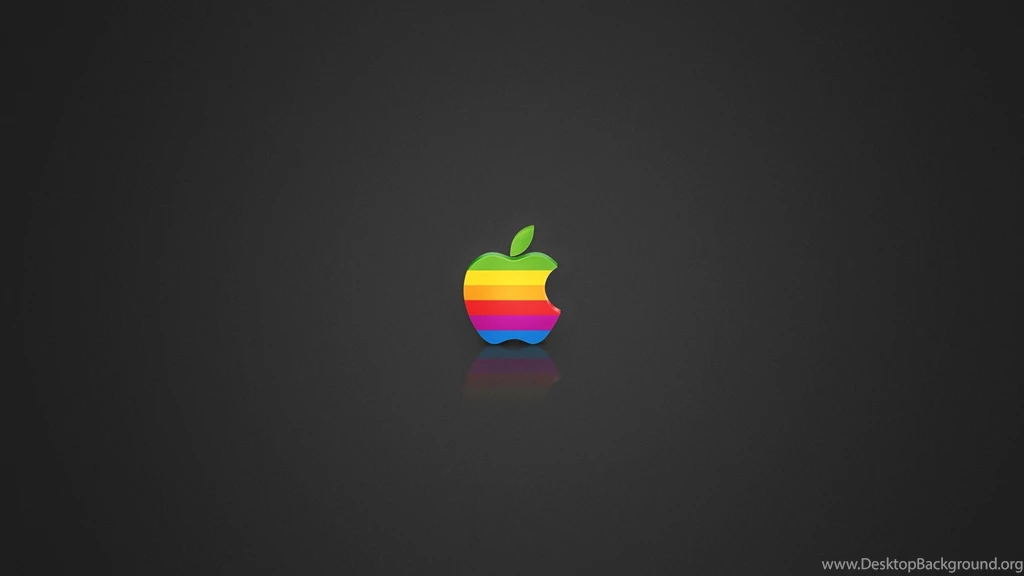 2560x1440 Coloured Apple Logo Desktop PC And Mac Wallpapers