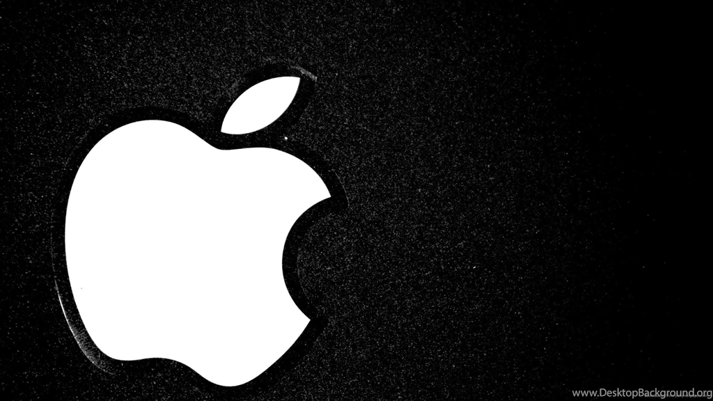 Download 2560x1440 Big White Apple Logo Wallpapers