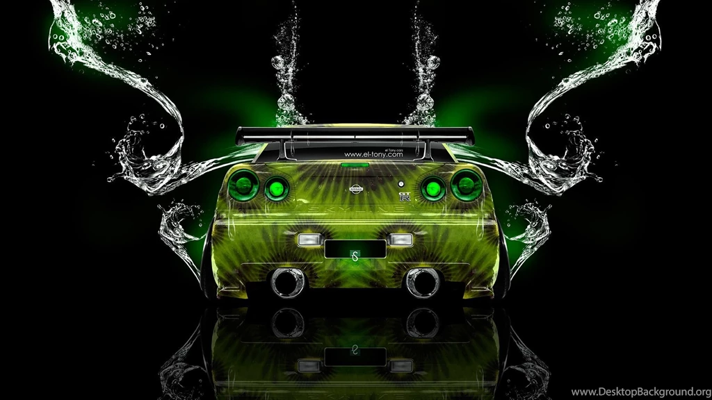 Nissan Skyline GTR R34 Fantasy Water Kiwi Car 2014 « El Tony