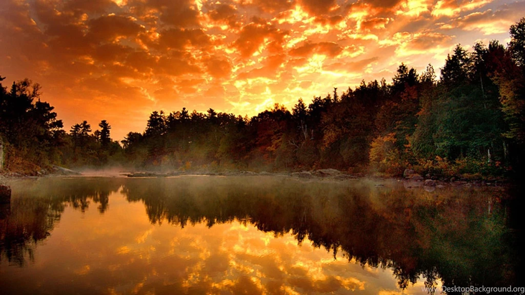 Full HD Nature Wallpapers 1080p For Desktop With River And Autumn ...