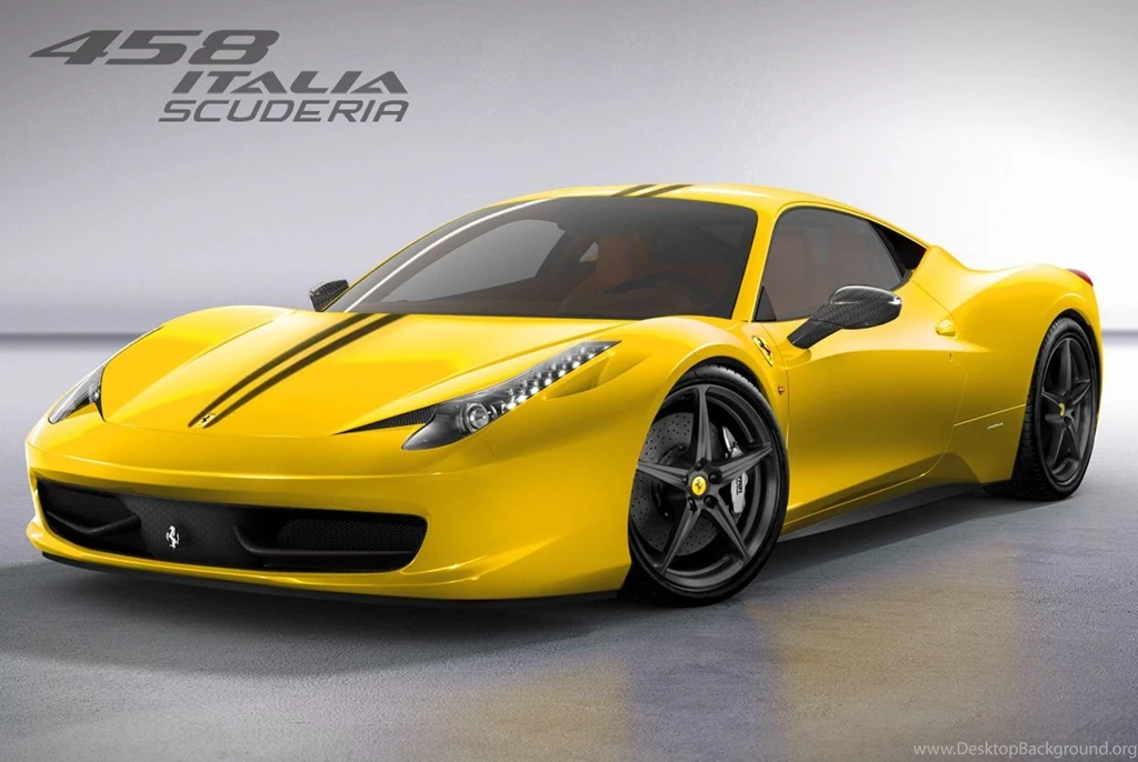 2013 Ferrari 458 Italia Yellow Car Picture   Car HD Wallpapers