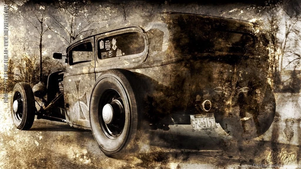 Hot Rod Wallpapers III 27'' iMac By The Pixeleye