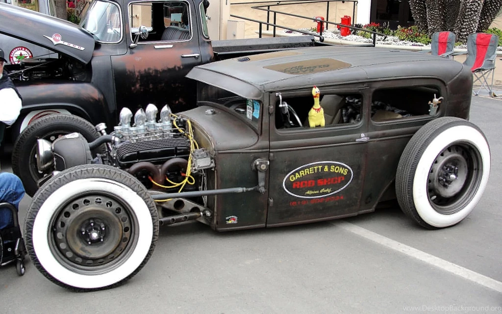 Rat Rod Hot Classic Retro Engines Tuning Wallpapers