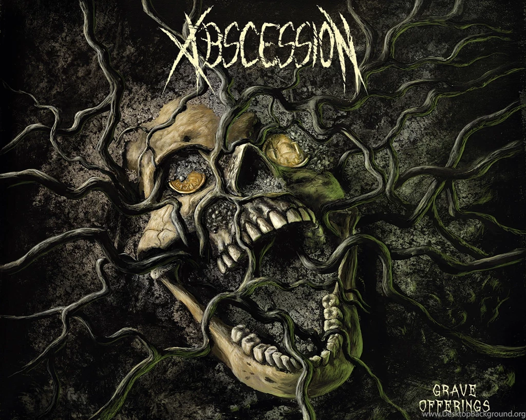 DEATH METAL Black Heavy Dark Horror Evil Poster Skull Wallpapers ...