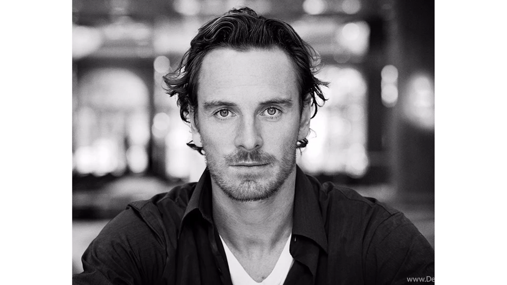 Black And White Michael Fassbender 4K Wallpapers