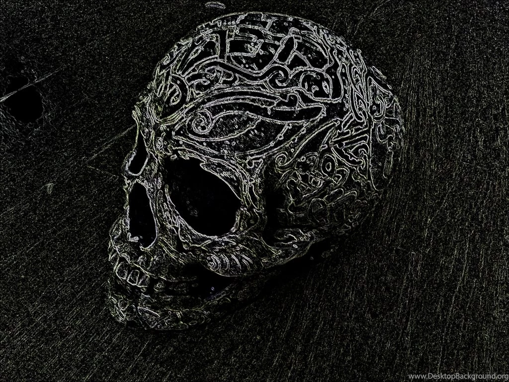 Neon Skull By Brynios On DeviantArt