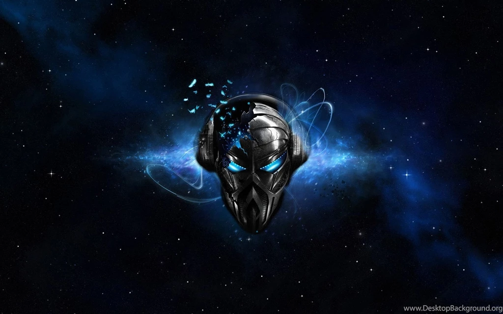 Pirate Station Skull Headphones Space Energy