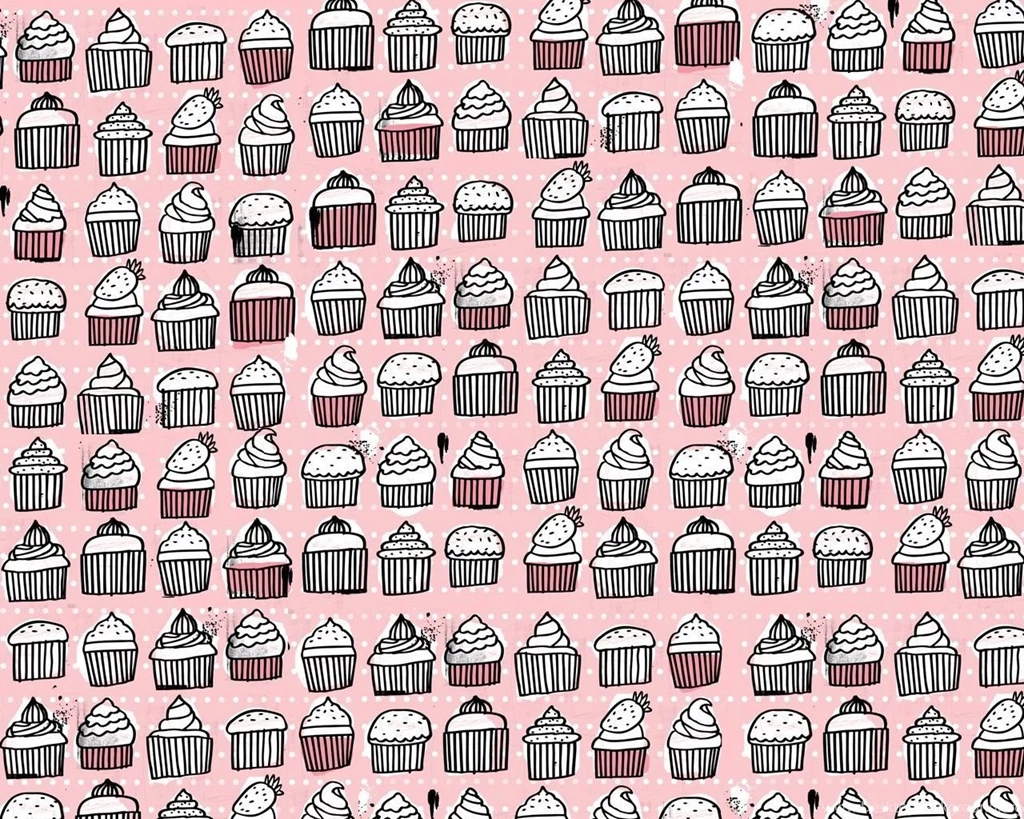 Cartoon cupcake wallpapers Cupcakepedia