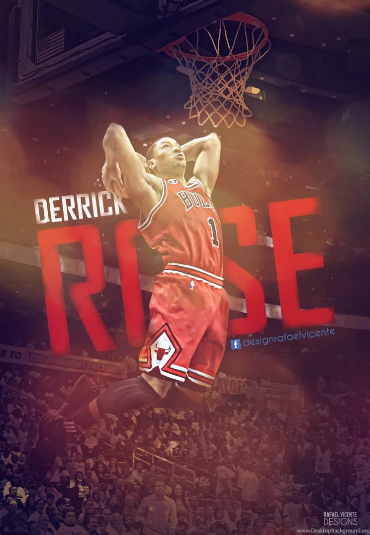 Derrick Rose 2015 Dunk   Wallpaper.