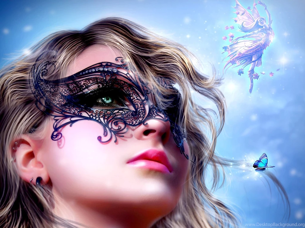 3D Fantasy Mask Girl HD Wallpapers.jpg