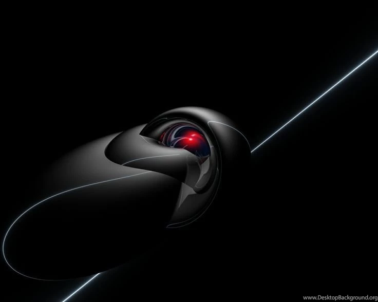 Widescreen Black Desktop Environment