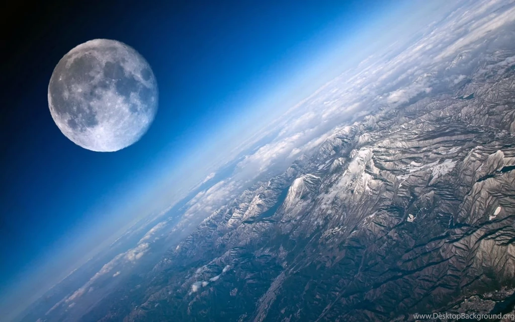 Earth Wallpapers From The Moon Pics About Space