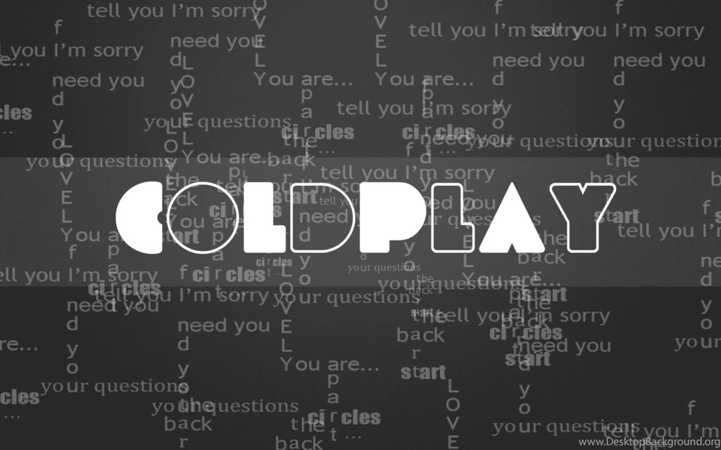 Coldplay Wallpapers Letters By RamiSvd On DeviantArt
