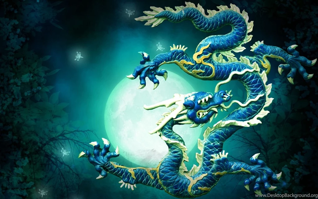 Blue Dragon Computer Wallpapers, Desktop Backgrounds