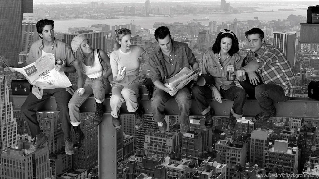 Friends (TV Series), Ross Geller, Joey Tribbiani, David Schwimmer ...