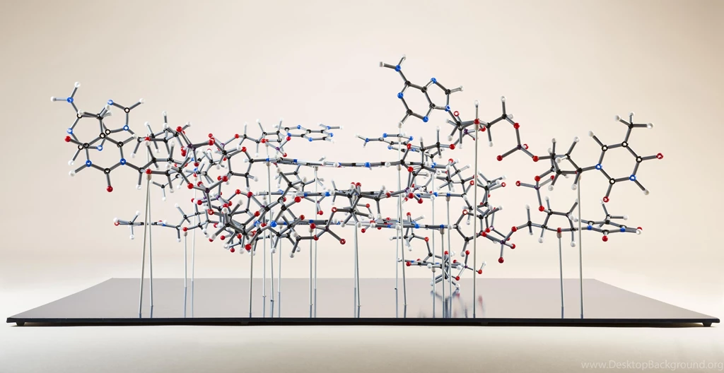 DNA 3 d Structure Molecule Pattern Abstraction Genetic Psychedelic ...