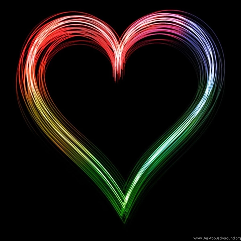 Neon Heart Wallpapers