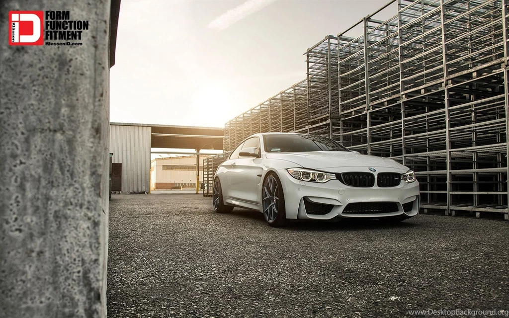 2015 Klassen BMW M4 Midnight Frost M52R Wheels Wallpapers