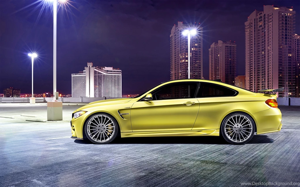Download Wallpapers 3840x2400 Bmw, M4, F82, 2014, Hamann, Yellow ...
