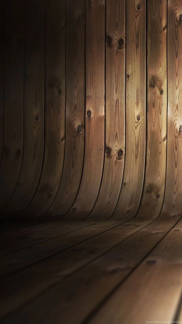 Curved Wood iPhone 5s Wallpapers Download