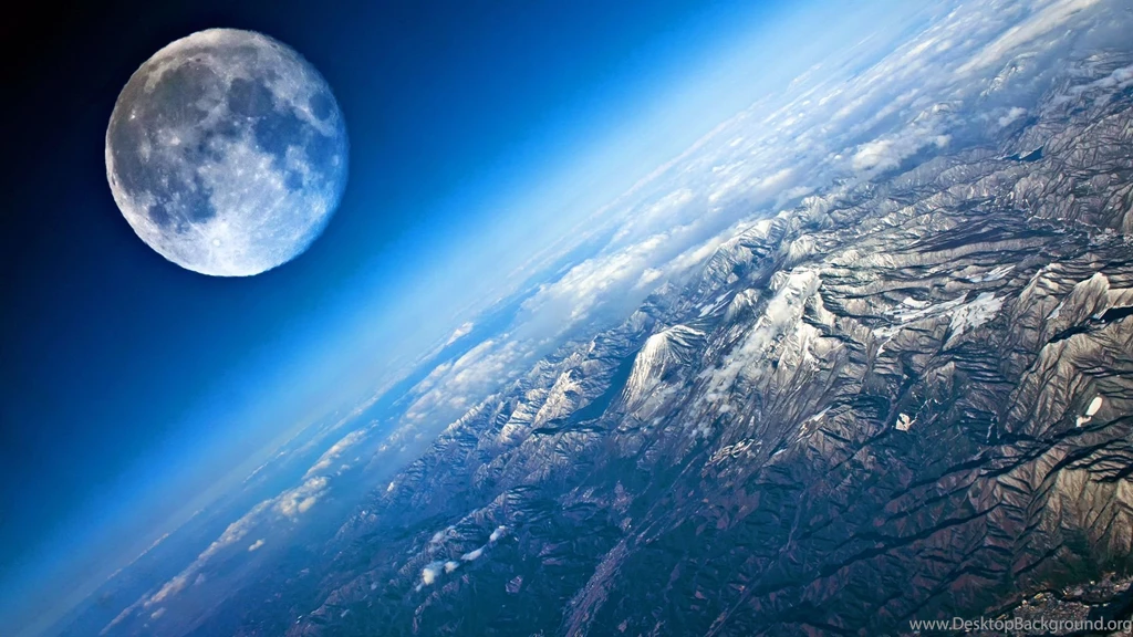 Gallery For Widescreen Moon Wallpapers