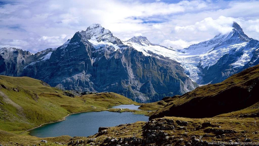 Download Wallpapers 3840x2160 Switzerland, Mountains, Lake, Stones ...