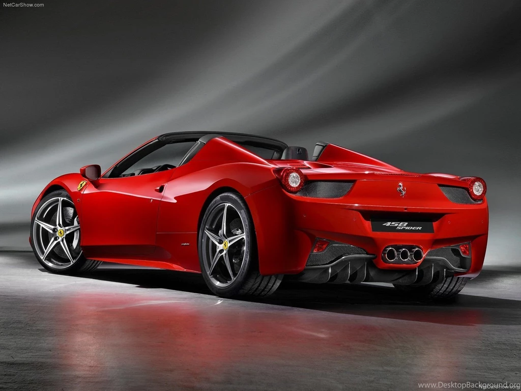 Ferrari 458 Spider Black Wallpapers   Image