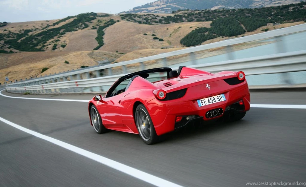 Ferrari 458 Spider Free Car Wallpapers HD