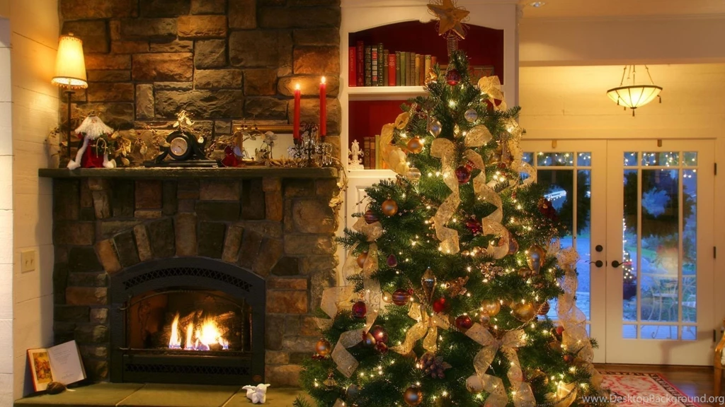 Christmas fireplace wallpaper hd widescreen 6.jpg
