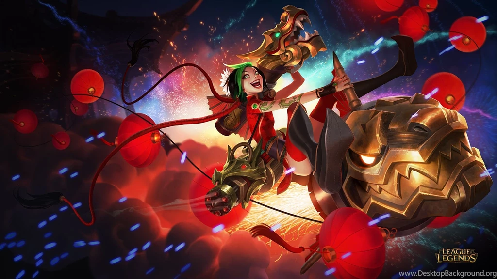 Firecracker Jinx Skin HD Wallpapers