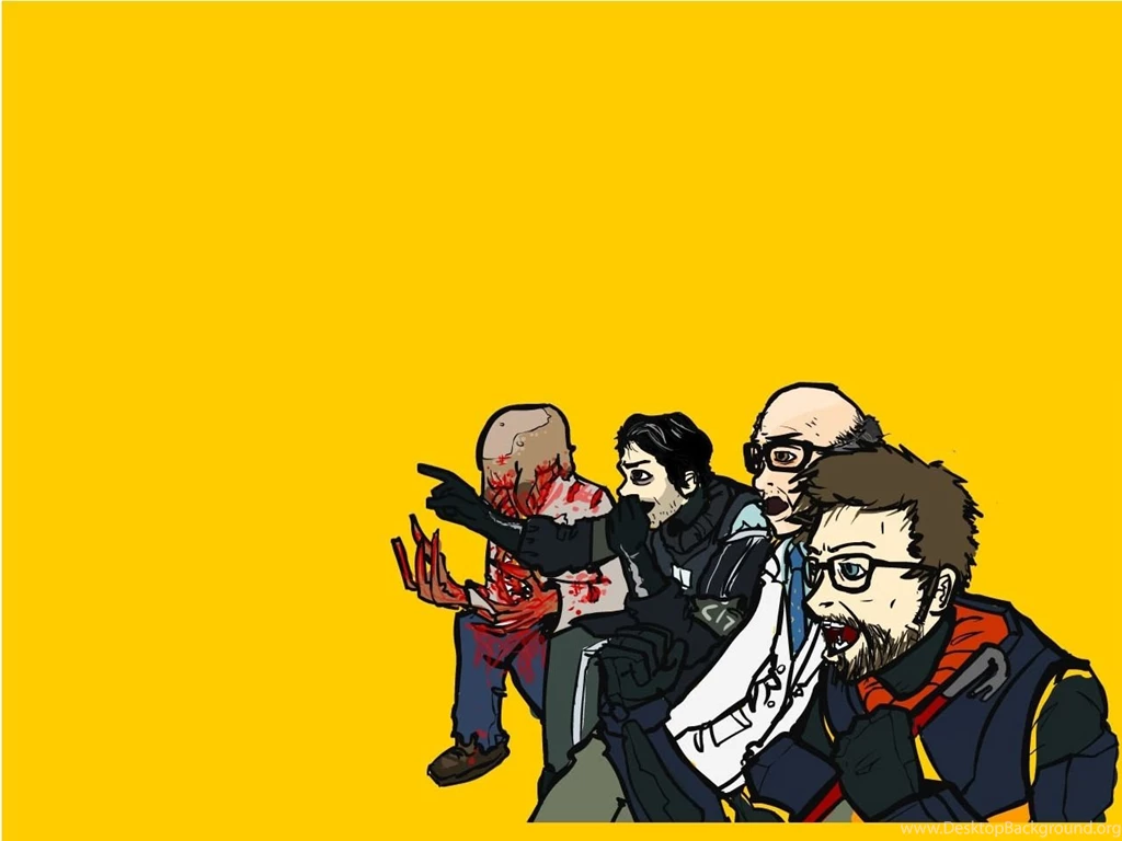 Barney Calhoun Dr Isaac Kleiner Gordon Freeman Half Life Half Life ...