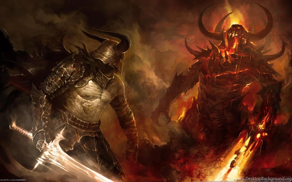 Epic Battle Btw 2 Warriors >> HD Wallpaper, Get It Now!