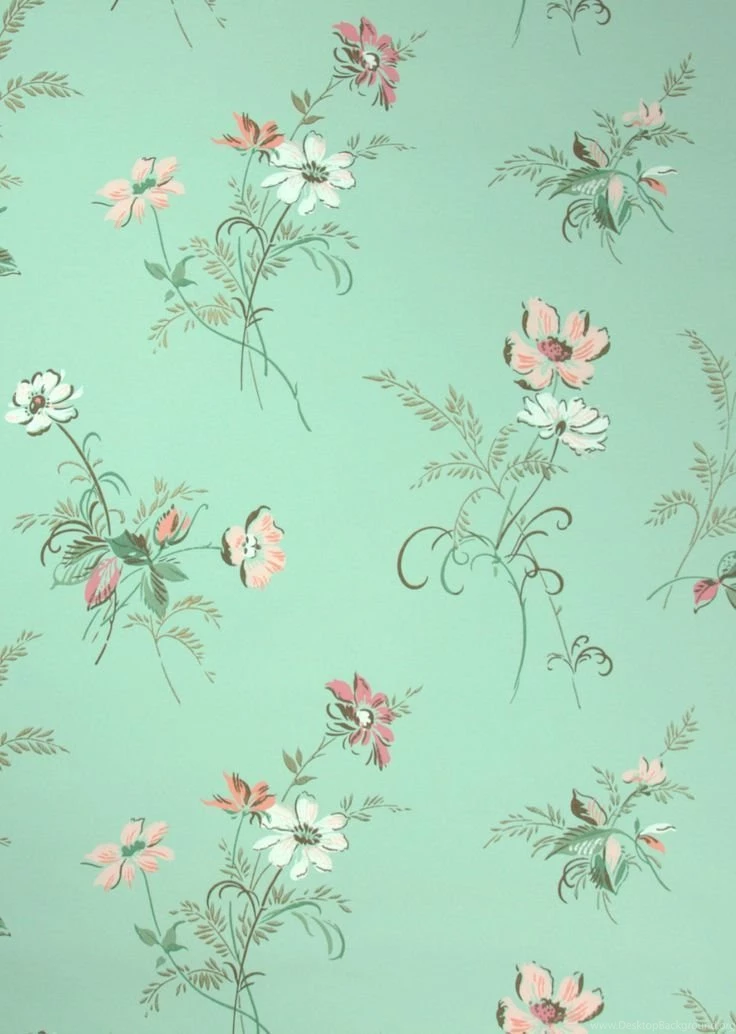 Mint Green Vintage Backgrounds 1940s Vintage Wallpapers