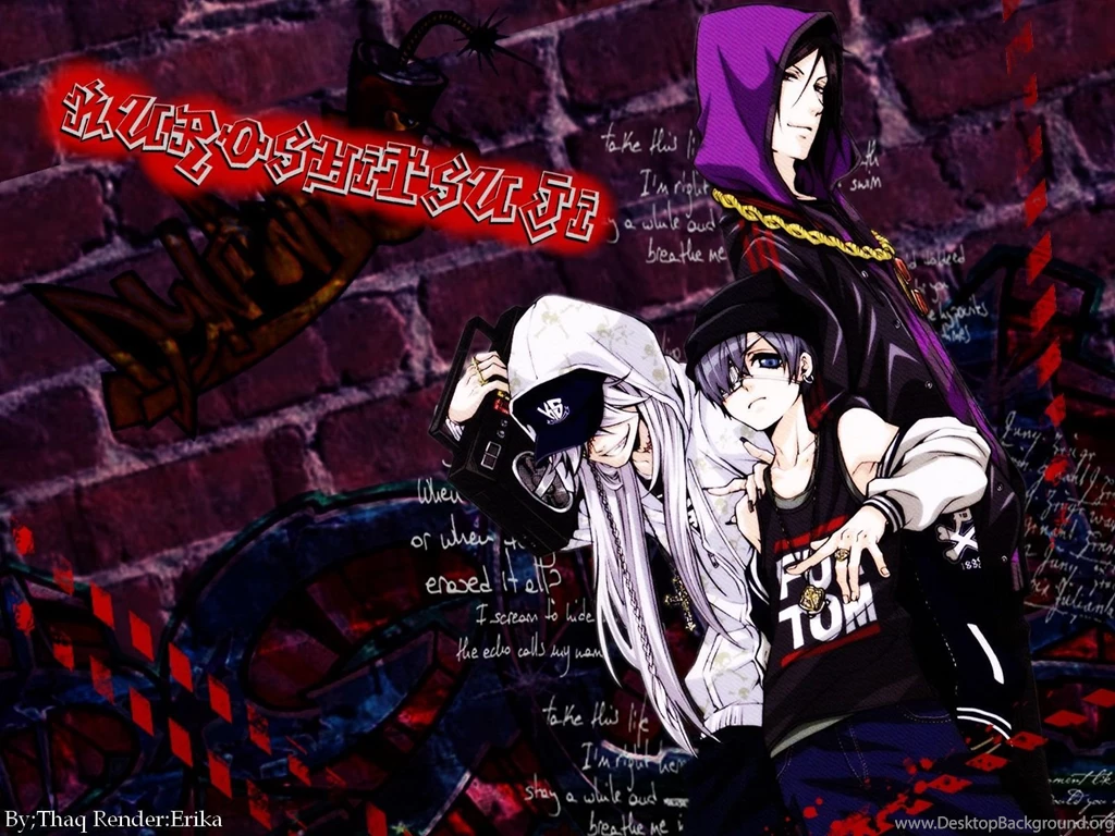 Kuroshitsuji Wallpaper hip Hop By PookieMania On DeviantArt